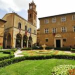 Pienza e i fiori